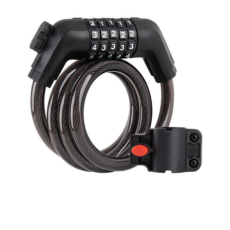 Bigfly 5 Dial-Up Combination Cable Bike Lock, 1.2m X 12mm