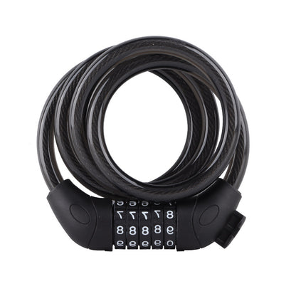 Bigfly 5 Dial-Up Combination Cable Bike Lock, 1.2m X 12mm