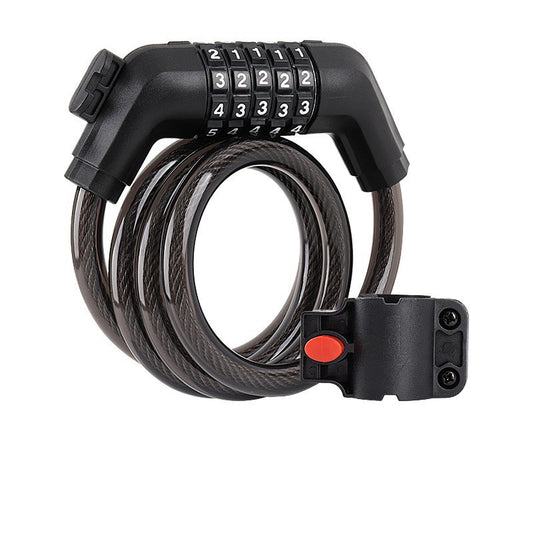 Bigfly 5 Dial-Up Combination Cable Bike Lock, 1.2m X 12mm